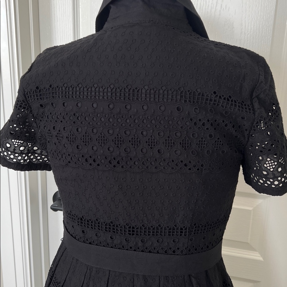 NWOT Talbots Eyelet Shirt Dress - Picture 5 of 9